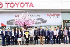Chào mừng TMV và TDEM tới thăm Toyota Long Biên