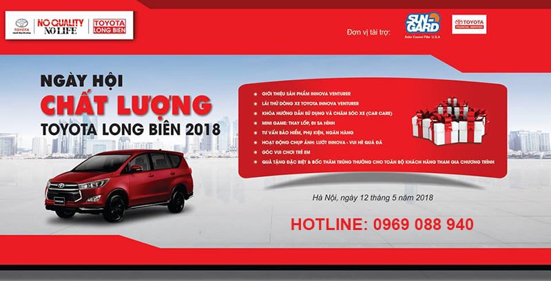Toyota Long Biên tổ chức chương trình "Ngày Hội Chất Lượng 2018"